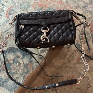 Quilted Rebecca Minkoff Black Purse